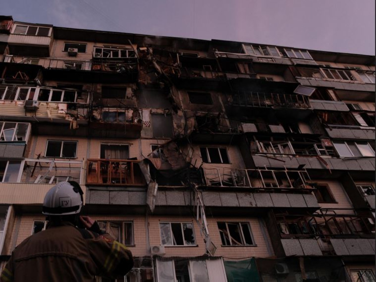 Ukraine's capital Kyiv comes under deadly Russian attack (Photo/X@ZelenskyyUa)