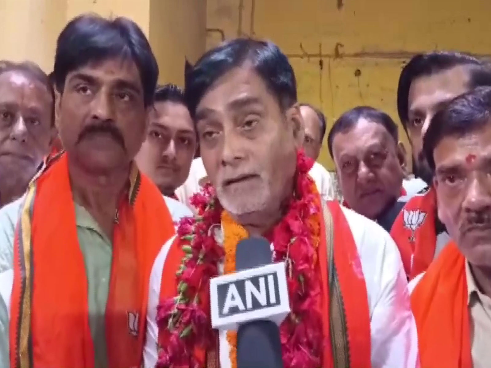 BJP candidate from Danapur assembly constituency Ram Kripal Yadav. (Photo/ANI)