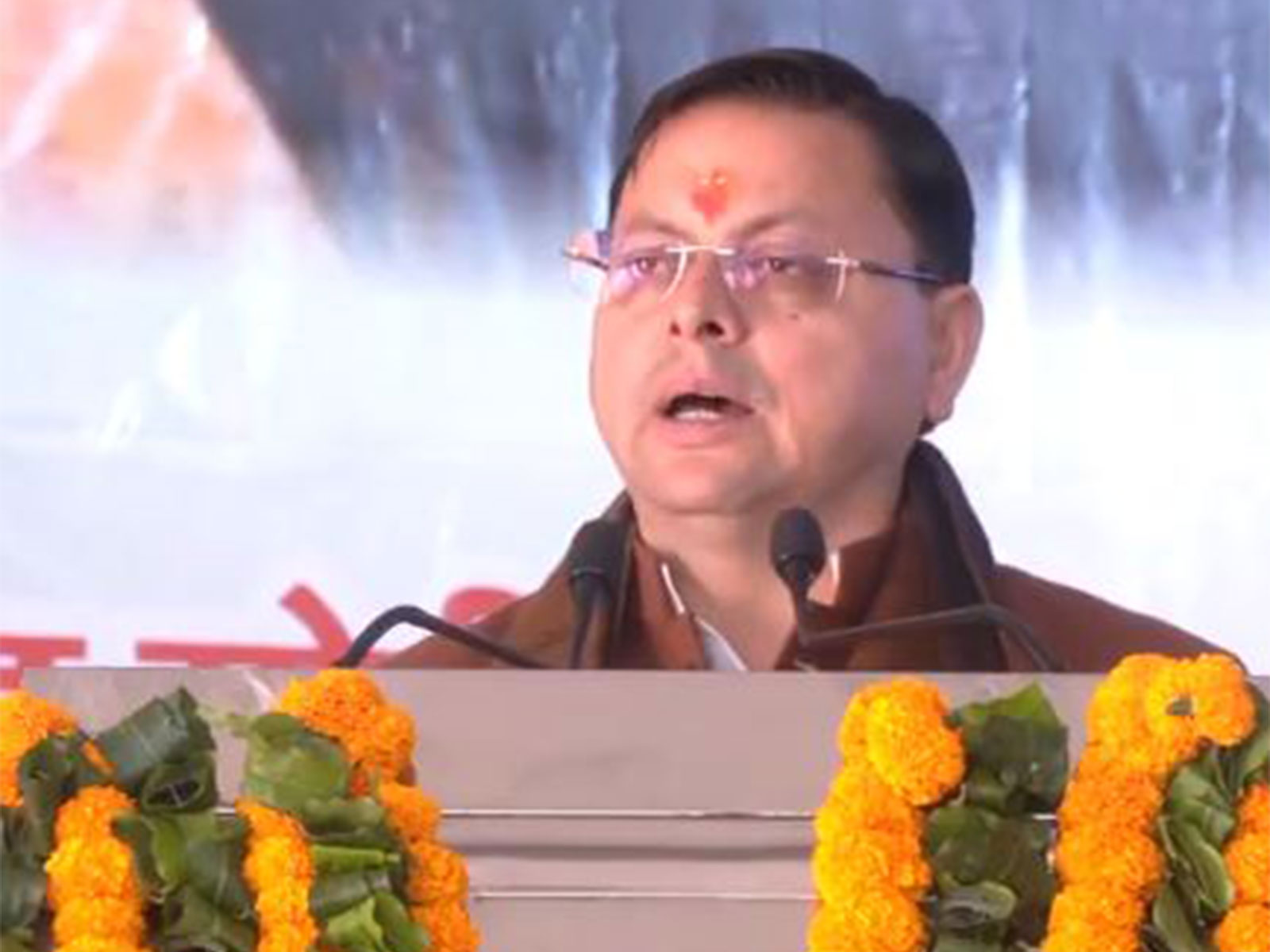 Uttarakhand Chief Minister Pushkar Singh Dhami (Photo/ANI)