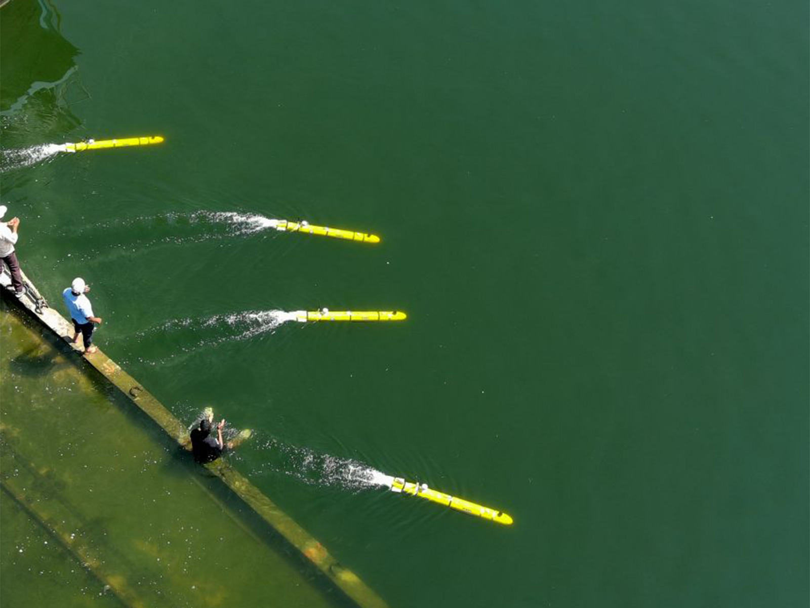 Man-portable Autonomous Underwater Vehicles. (Photo/PIB)