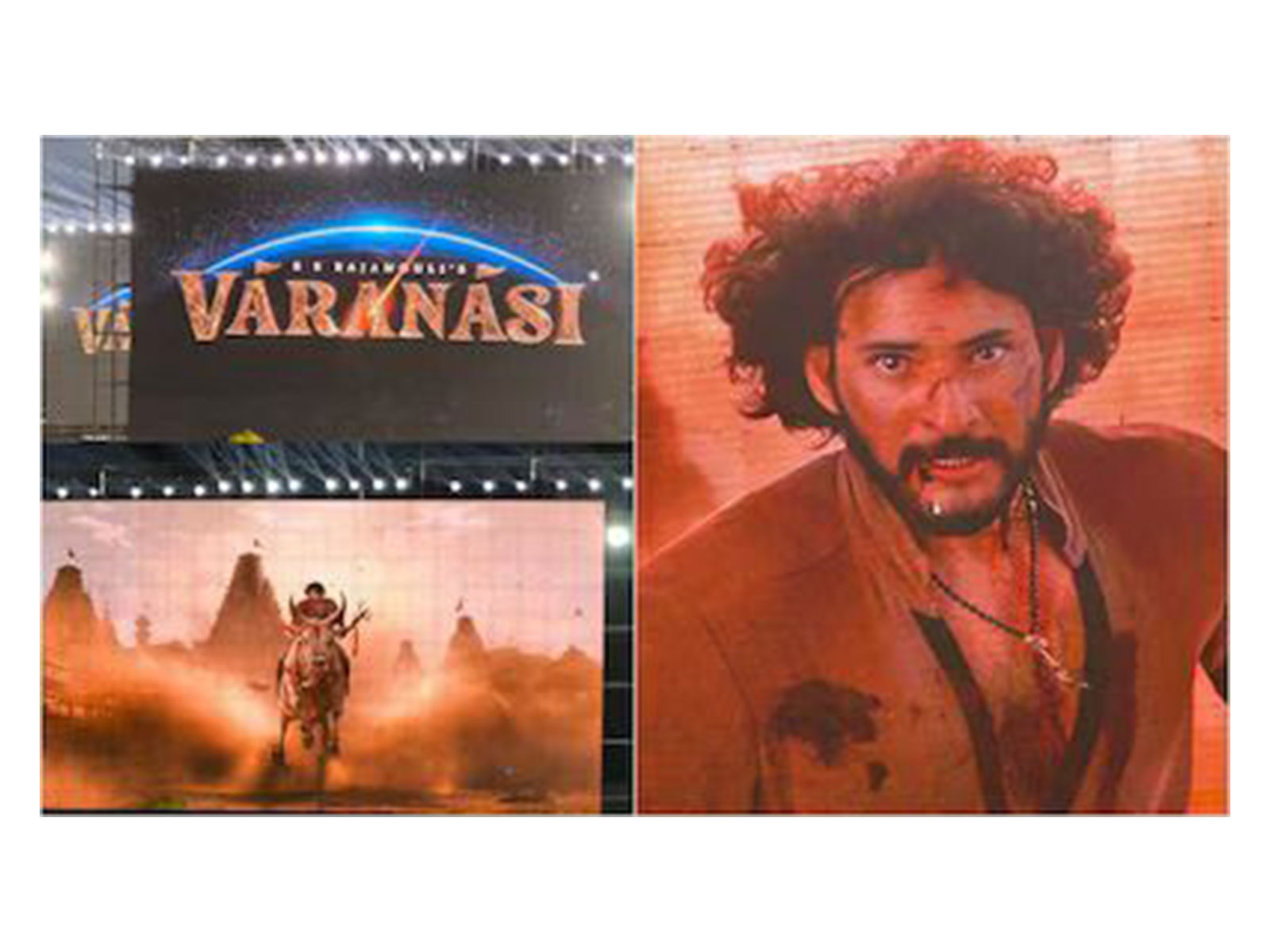 First look of 'Varanasi' (Photo/JioHotstar)