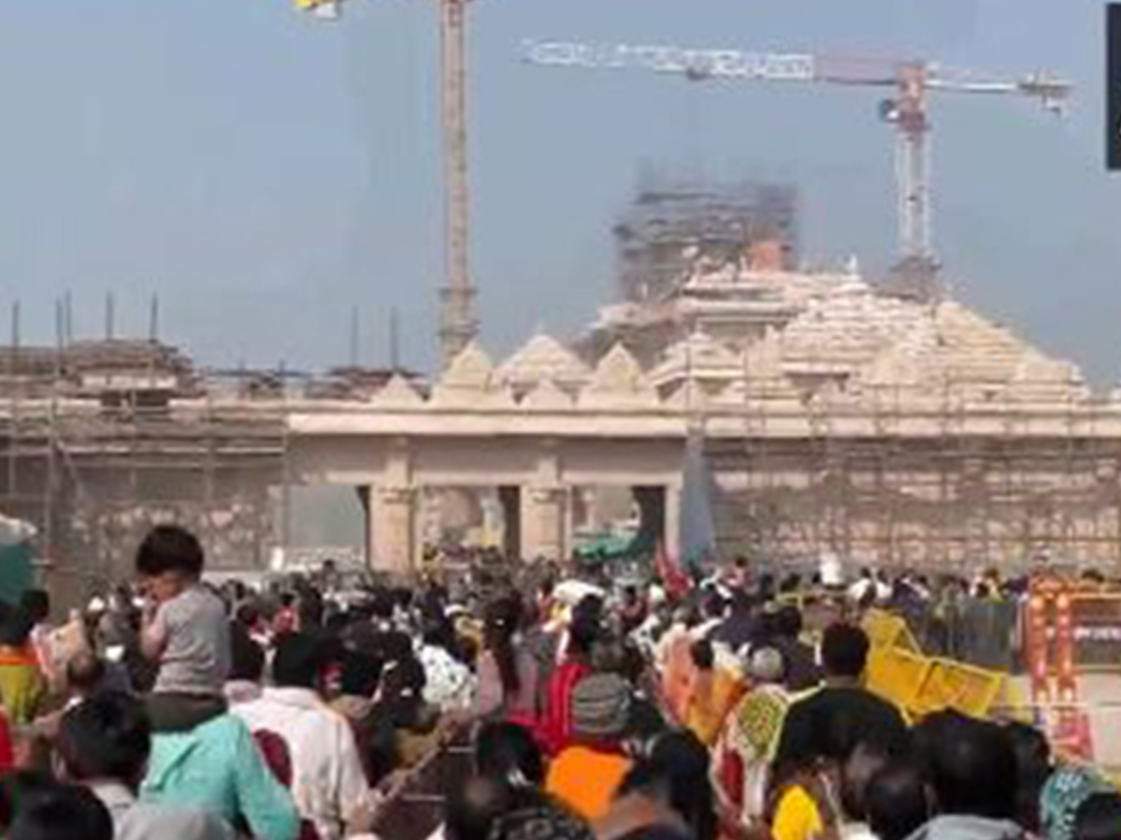Ayodhya's Shri Ram Janmabhoomi Temple. (FilePhoto/ANI)