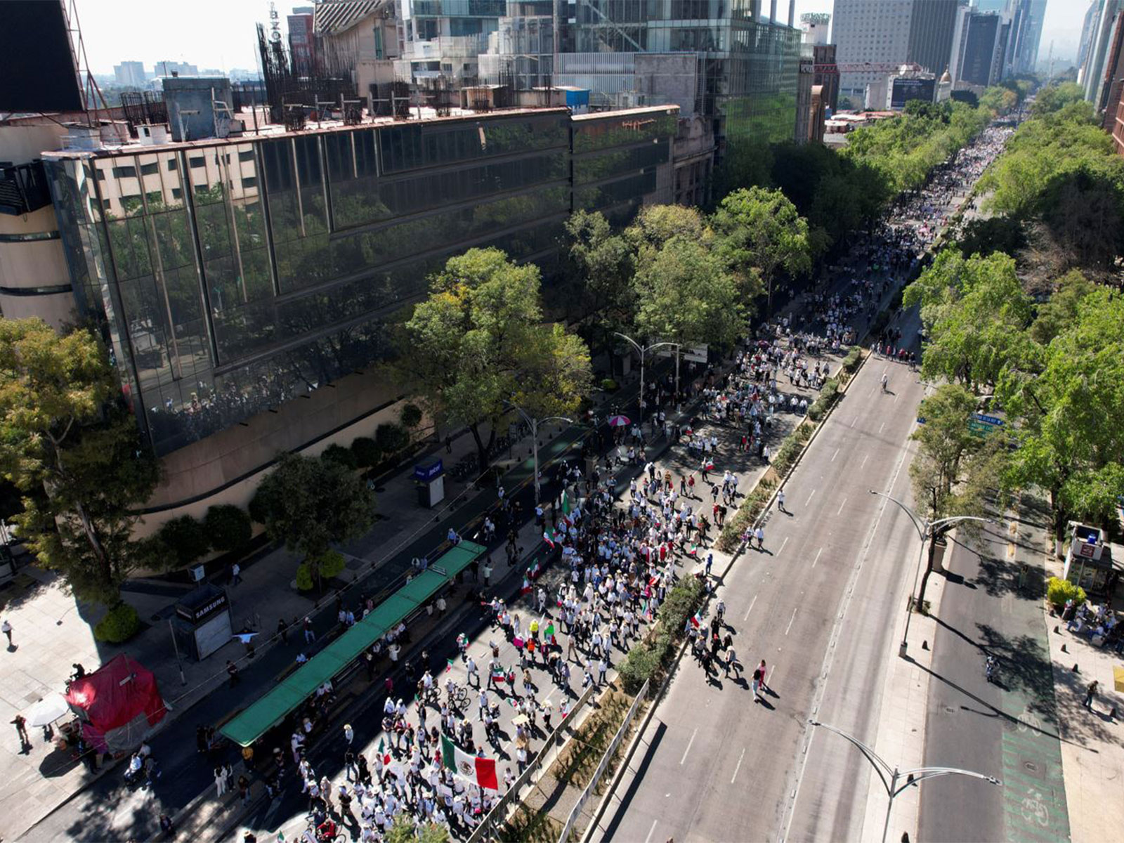 Gen-Z protests in Mexico City protests (Photo/Reuters)