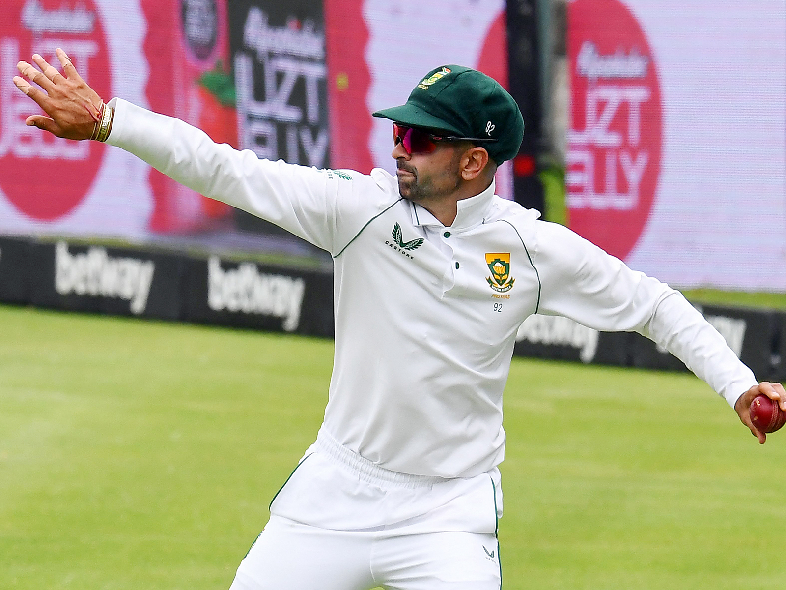Keshav Maharaj. (Photo: ANI)