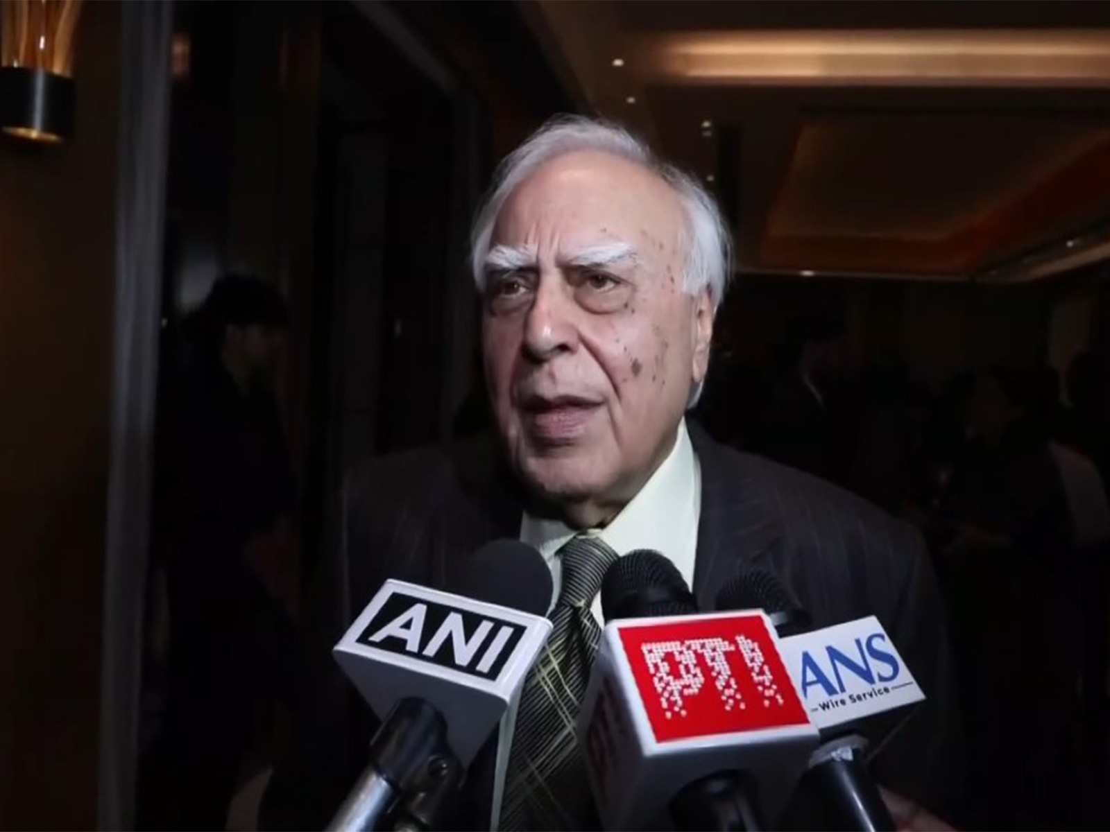 Senior Advocate and Rajya Sabha MP Kapil Sibal (Photo/ANI)