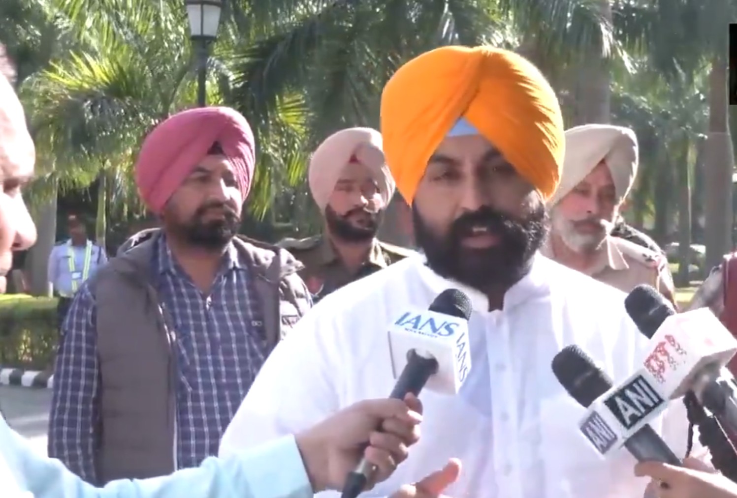 Punjab Education Minister Harjot Singh Bains (Photo/ANI)