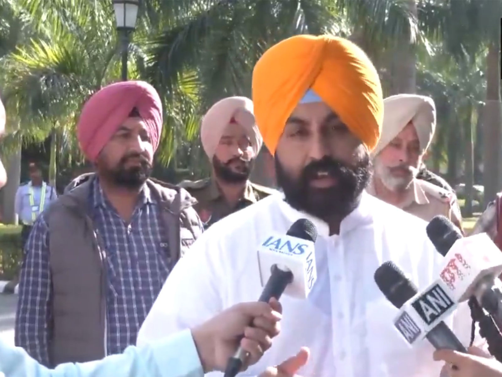 Punjab Education Minister Harjot Singh Bains (Photo/ANI)