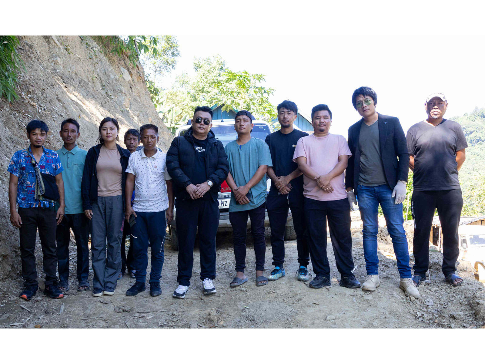 Lawngtlai DC visits waterborne disease-affected areas (Photo/ANI)