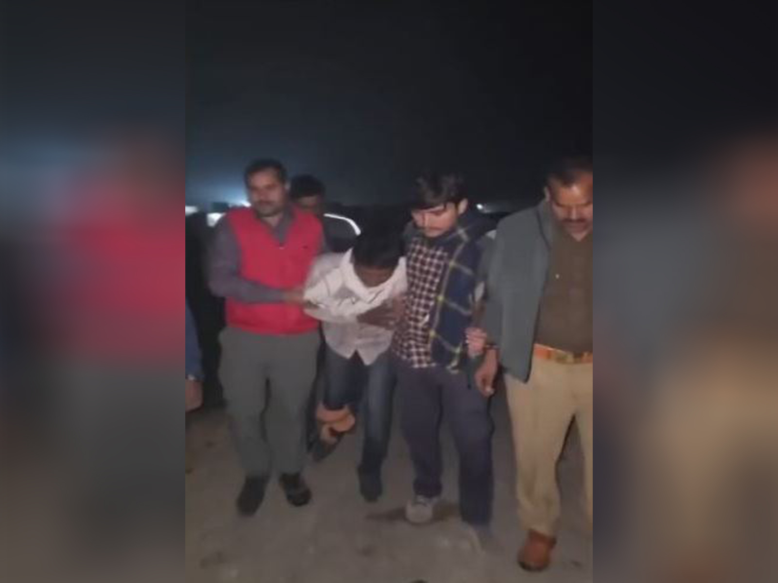 Injured miscreant after encounter (Photo/Police Media Cell)