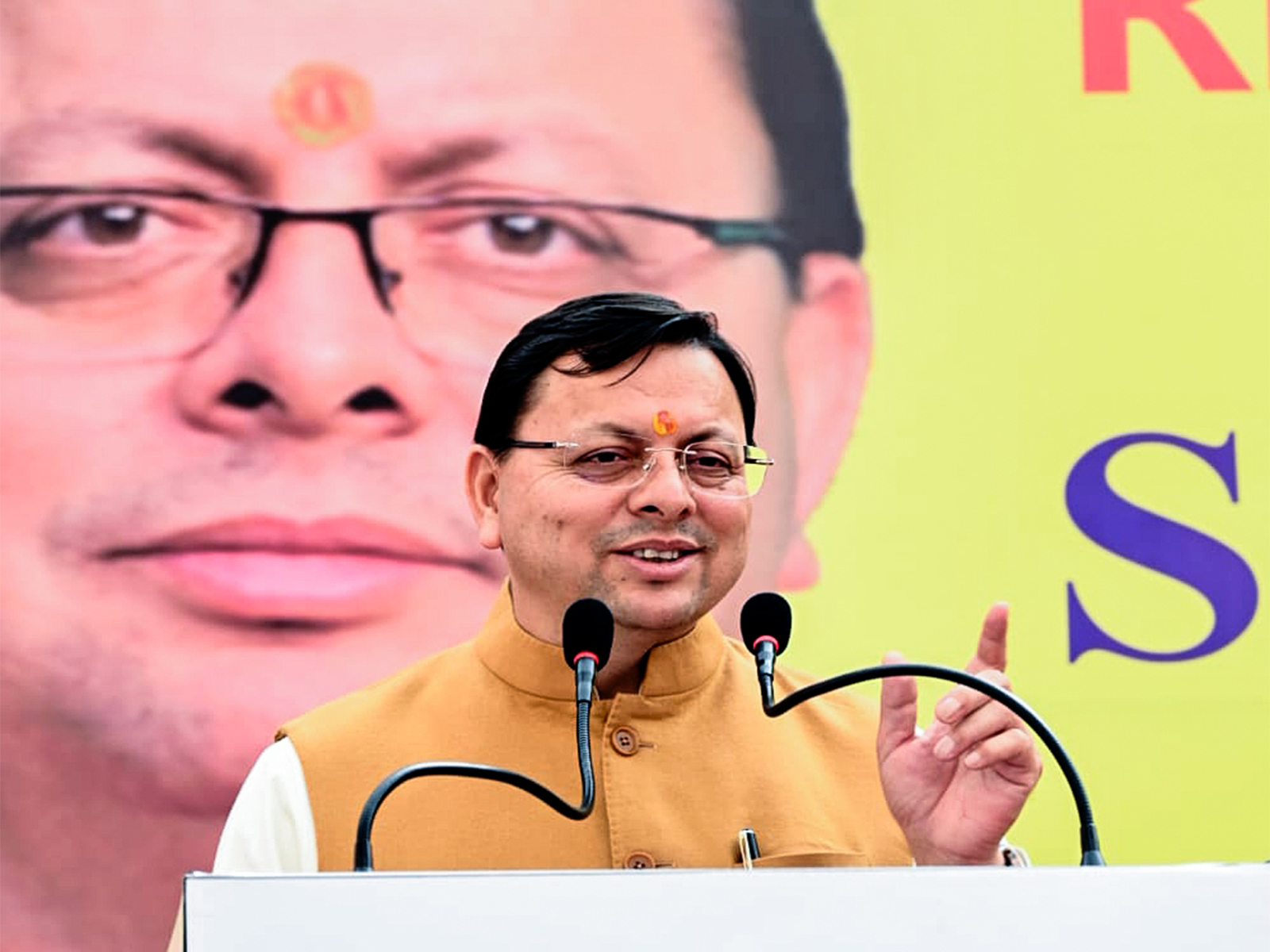 Uttarakhand Chief Minister Pushkar Singh Dhami (Photo/ANI)