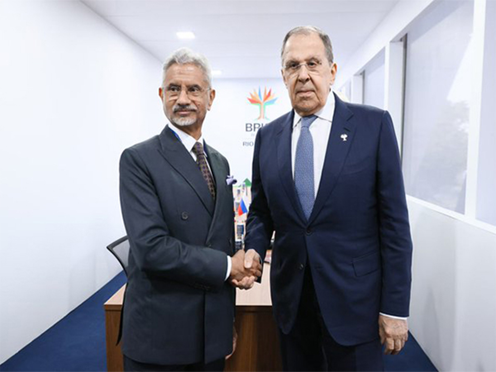 File photo of External Affairs Minister S Jaishankar with his Russian counterpart Sergey Lavrov (Image Credit: X/@mfa_russia)
