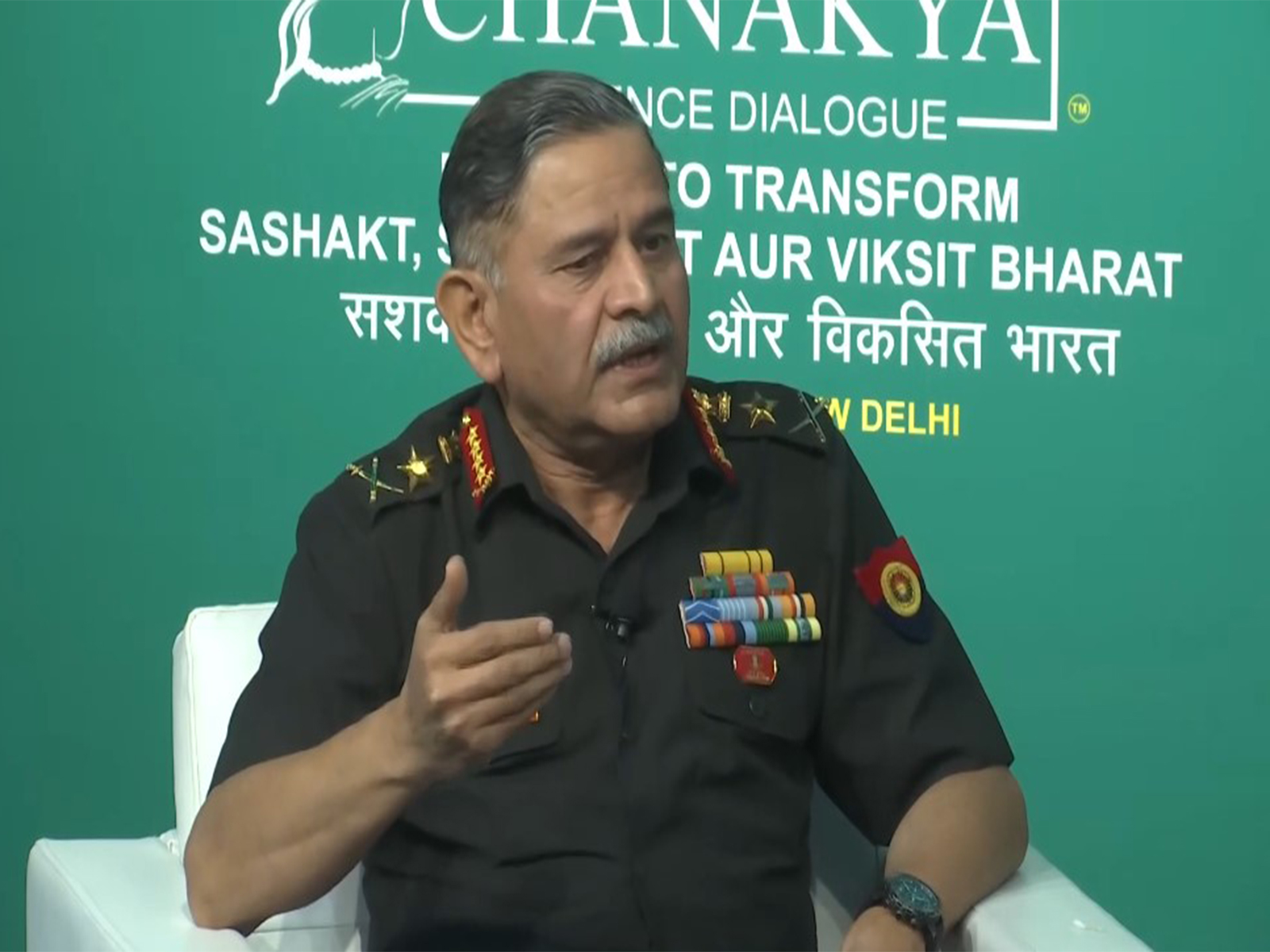 Chief of Army Staff (COAS) General Upendra Dwivedi  (Photo/ANI)