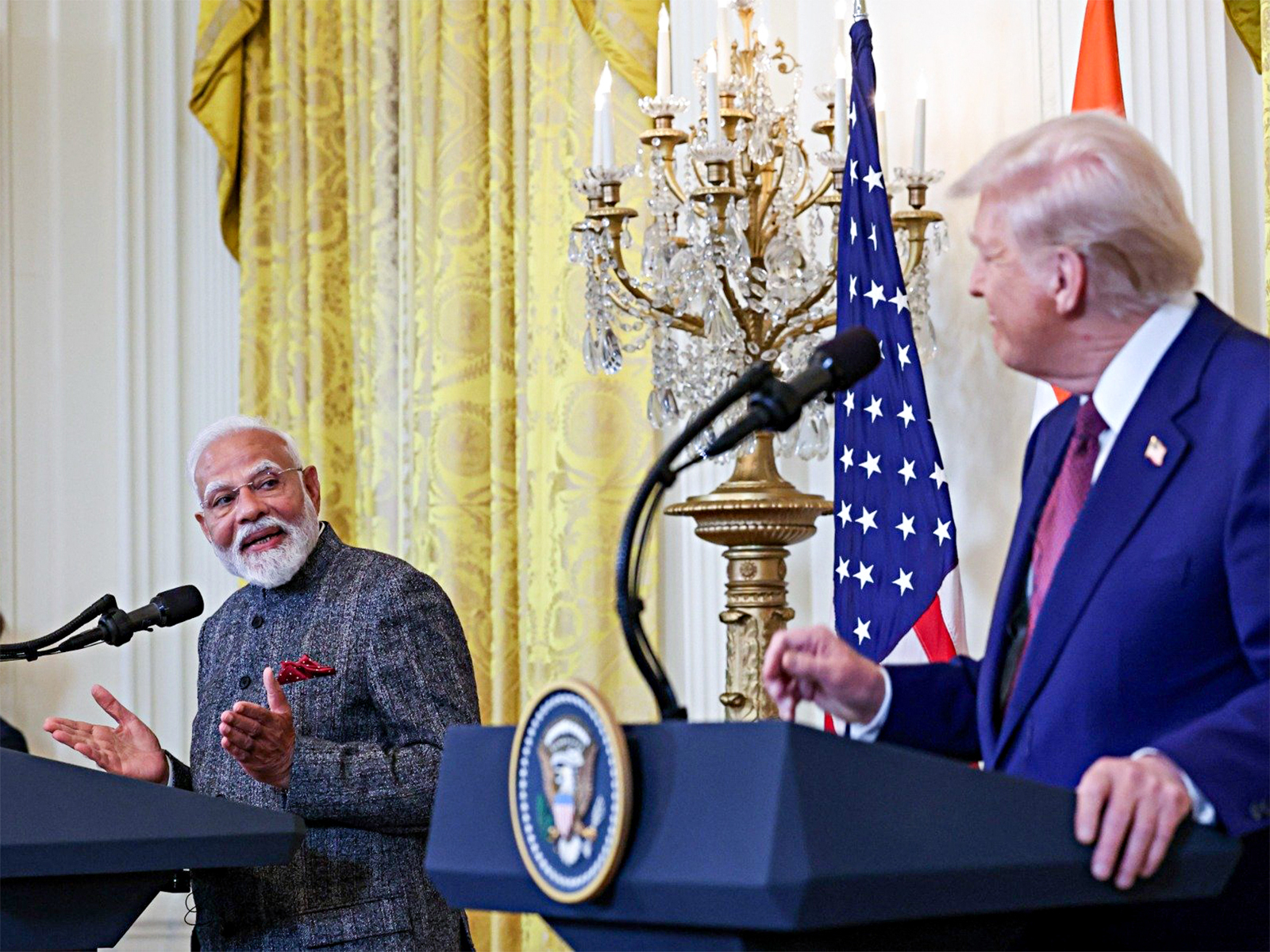 Prime Minister Narendra Modi and President Donald Trump (Source: White House)