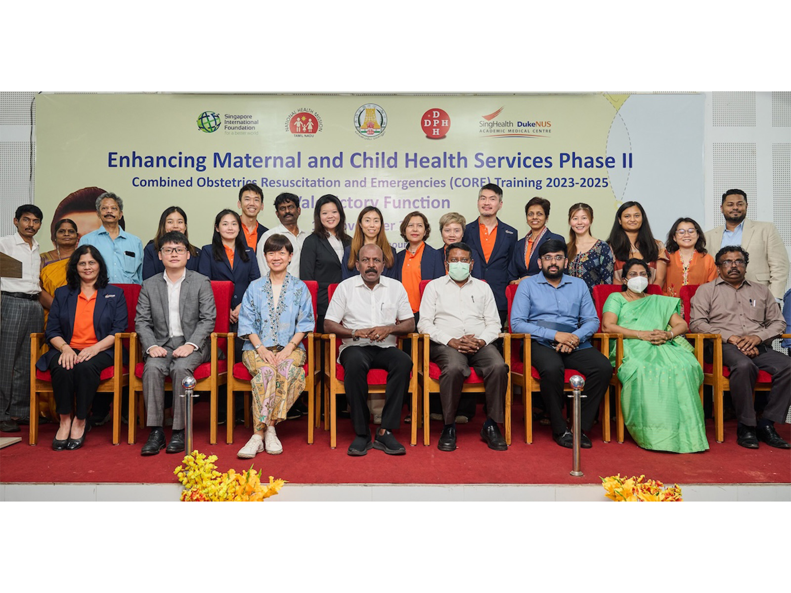 The Singapore International Foundation and Tamil Nadu's DPH conclude Phase Two of the EMCH Project in Chennai