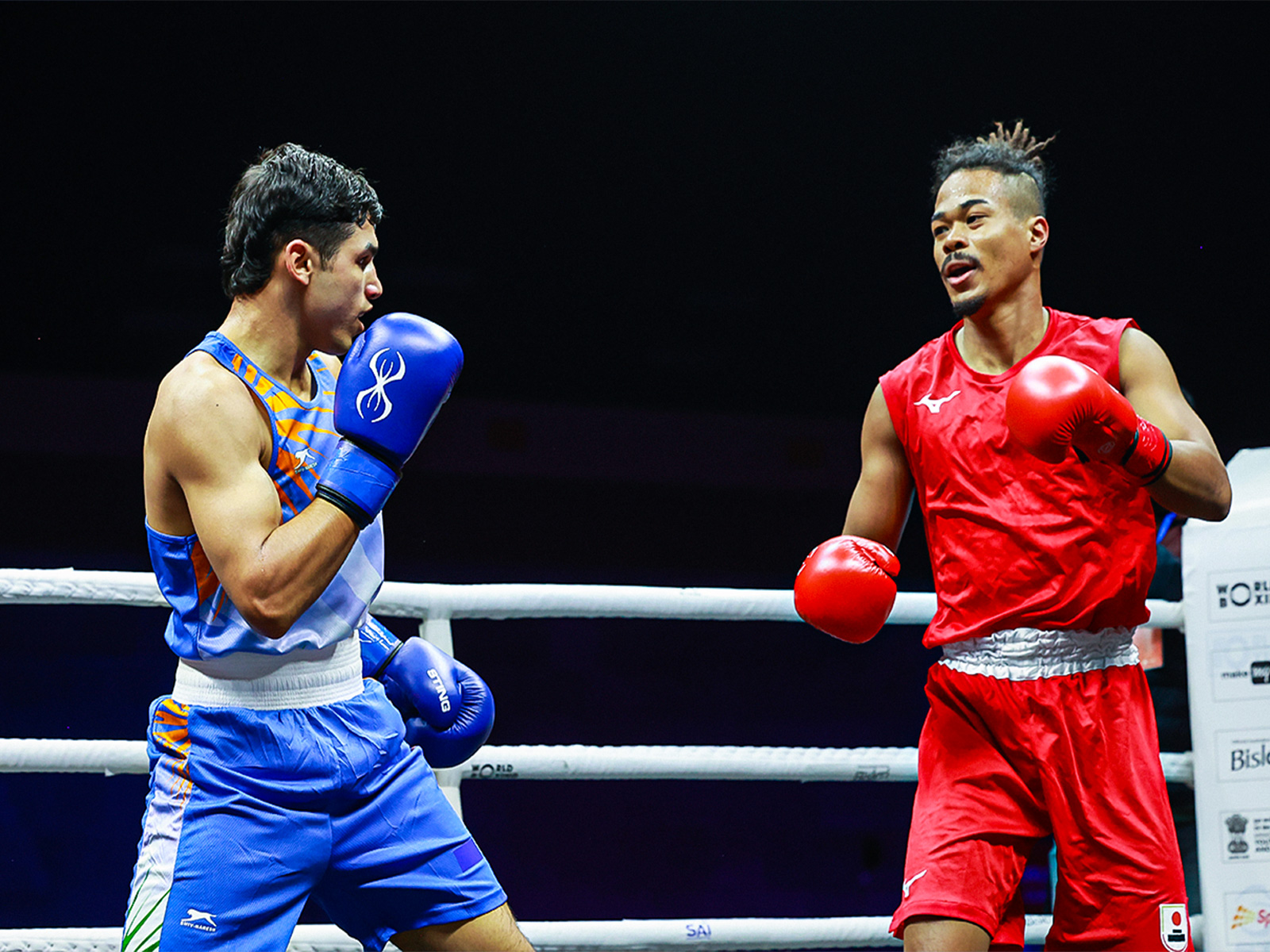 Hitesh Gulia (in Blue) in action. (Photo: BFI)
