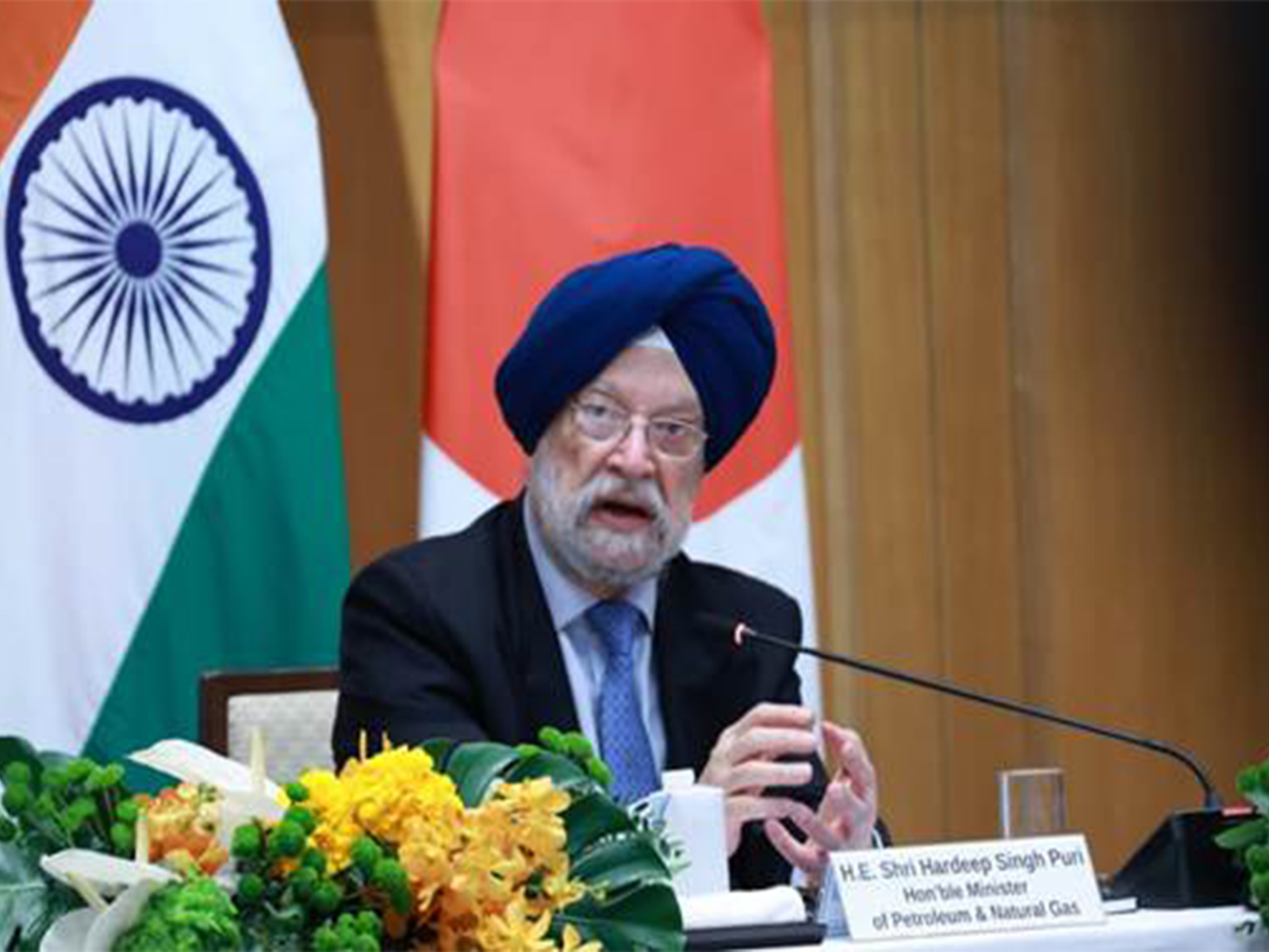 Union Minister Hardeep Singh Puri (Photo/Ministry of Petroleum & Natural Gas)