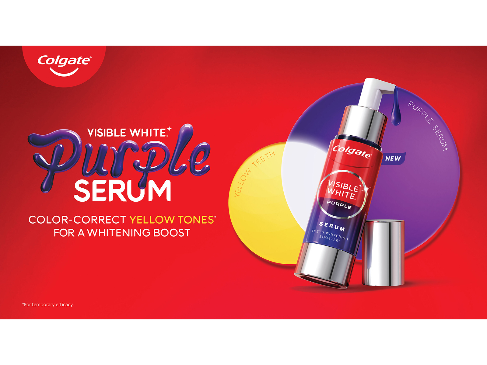 COLGATE DEBUTS FIRST-EVER VISIBLE WHITE PURPLE SERUM: A GAME-CHANGER IN ORAL BEAUTY