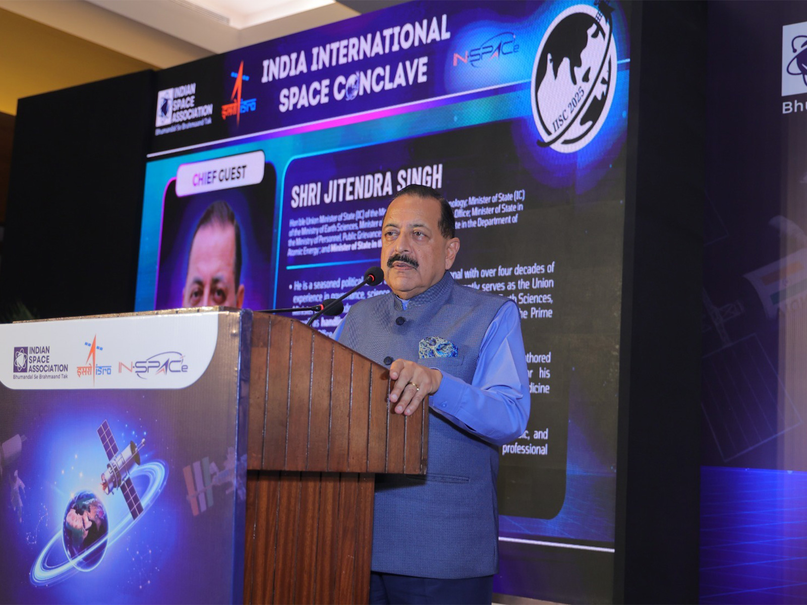 Dr Jitendra Singh, Minister of State (IC) for Science & Technology and Department of Space (Photo/ANI)