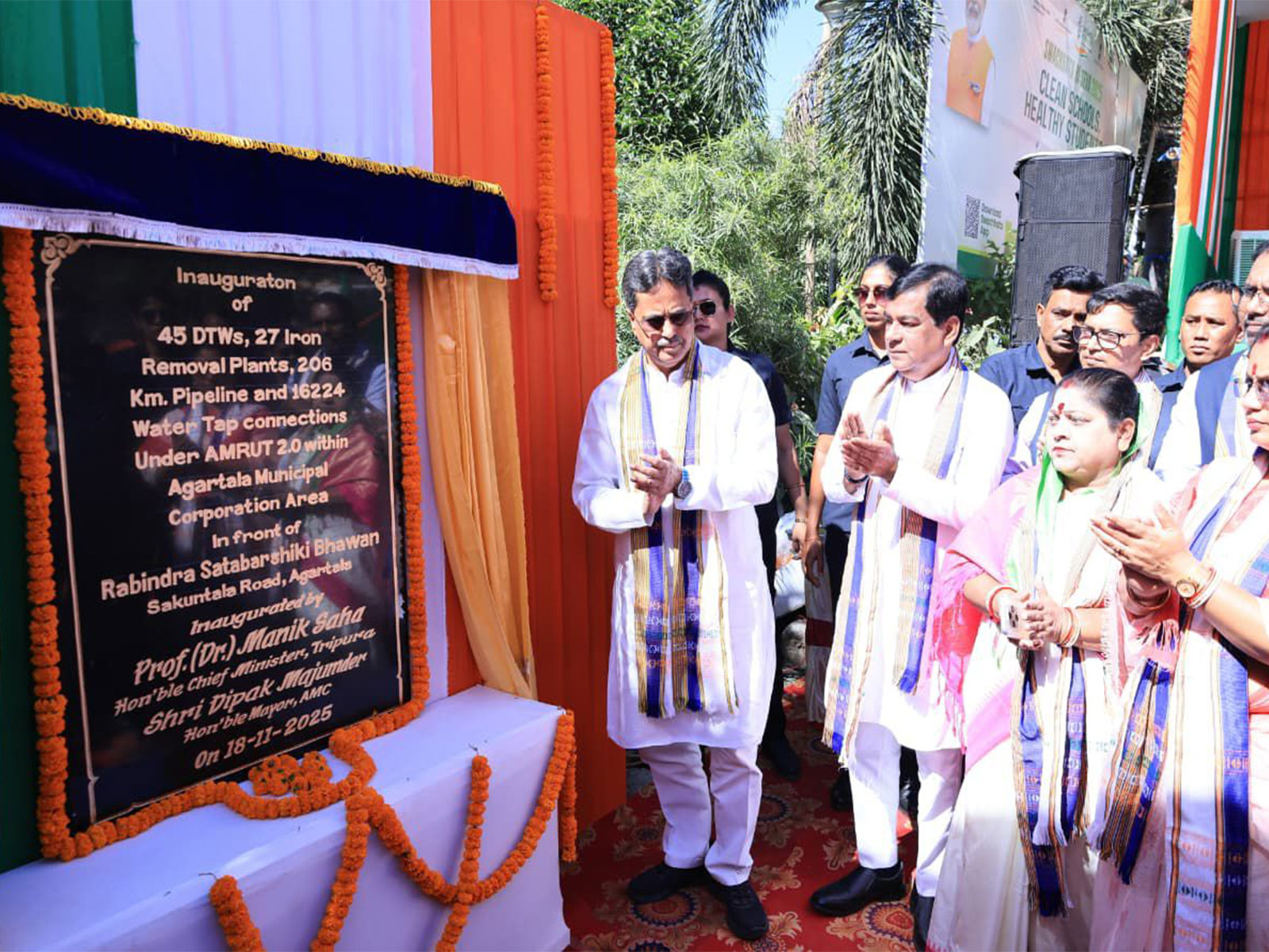 Tripura Chief Minister Manik Saha (Photo/ANI)