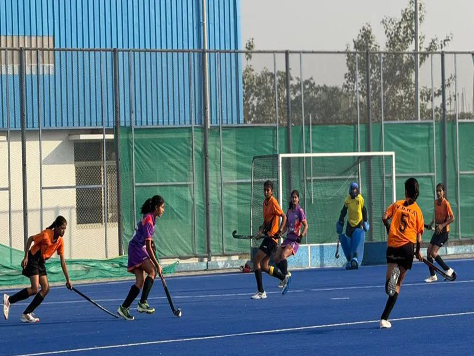 Players in action during the tournament (Photo: Hockey India) 