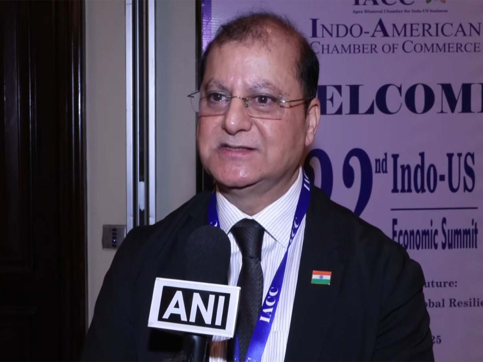 Arun Karna, Executive Council Member Indo-American Chamber of Commerce (Photo/ANI)