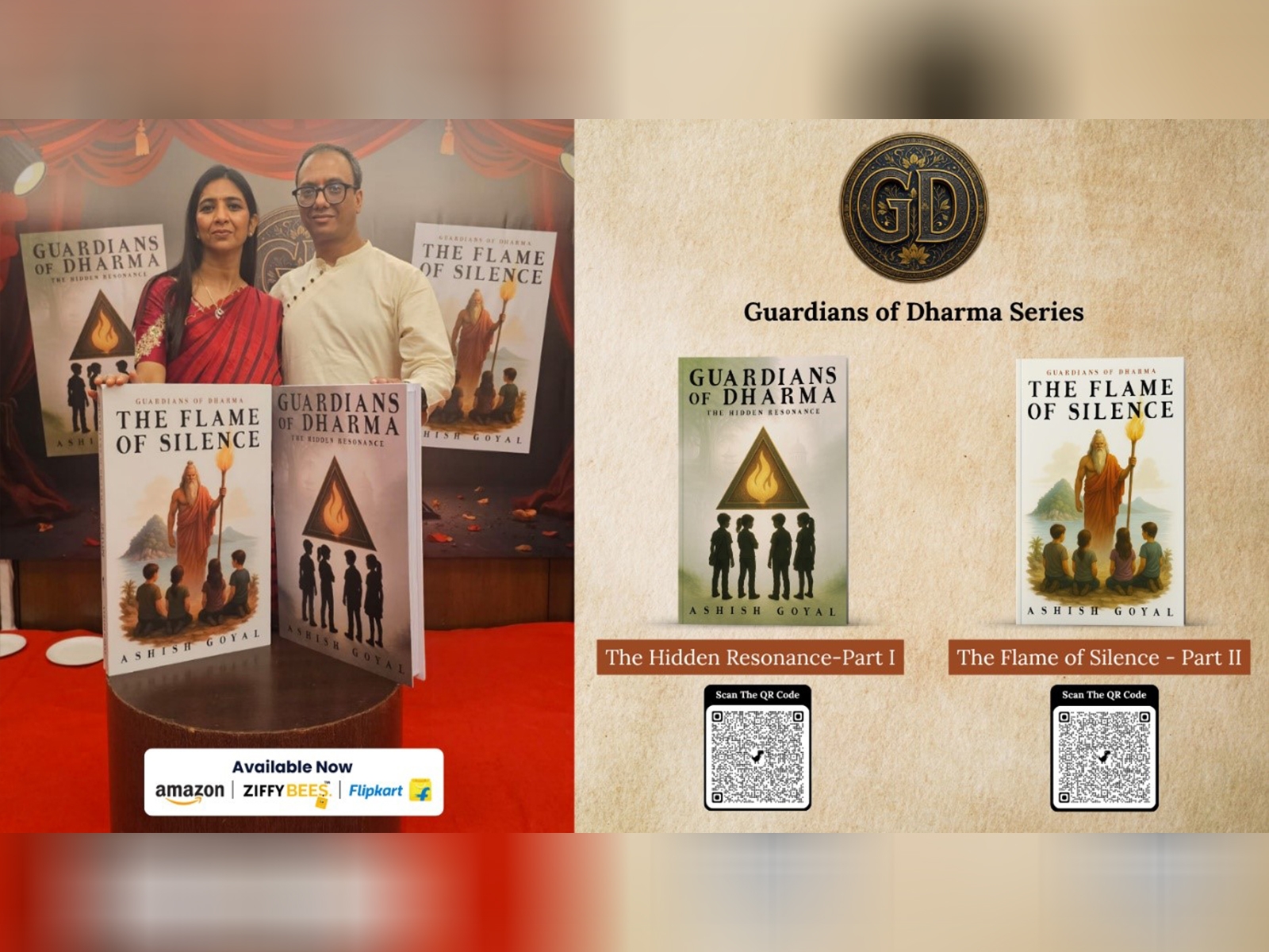 Guardians of Dharma - A Two-Part Adventure Blending Ancient Wisdom with Modern Curiosity