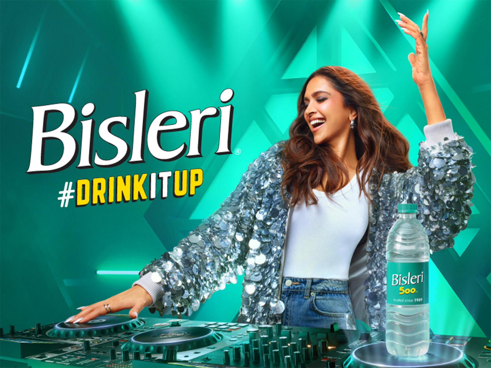 Bisleri drops #DrinkItUp 2.0 campaign with Deepika Padukone