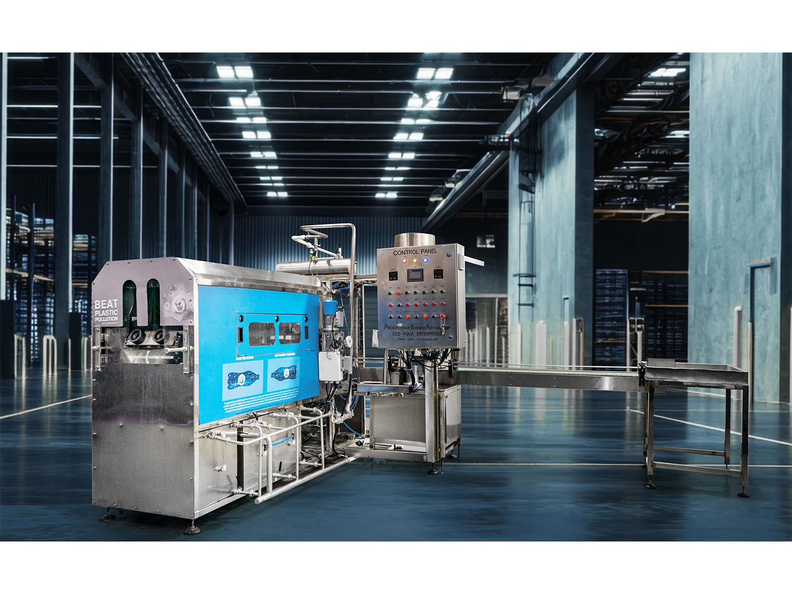 PBP EcoAqua 480BPH - Fully Automatic Bottling Plant