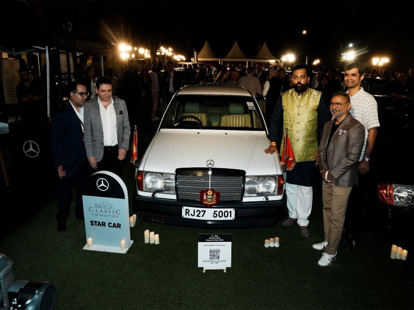 Rustomjee Group Partners with Mercedes-Benz India for a Celebration of Heritage and Craftsmanship at the Mercedes-Benz Classic Car Rally 2025