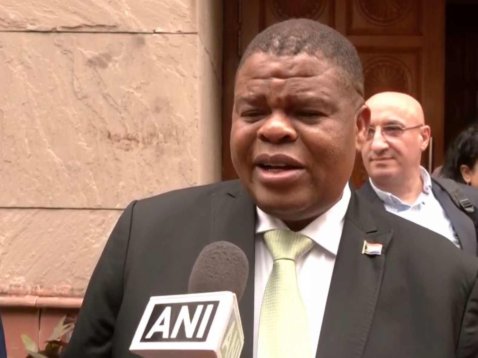 David Mahlobo,South Africa Deputy Minister Water and Sanitation (Photo/ ANI)