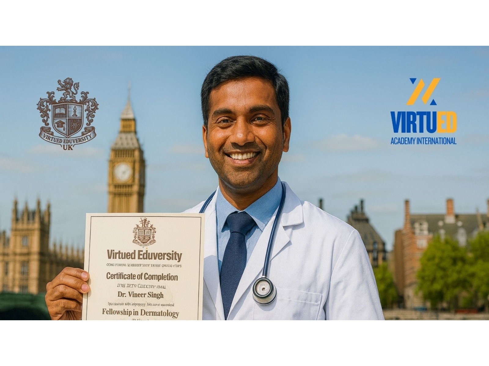 Virtued Eduversity London Launches Online Fellowships in 16 Specialties After MBBS for NEET-PG Aspirants
