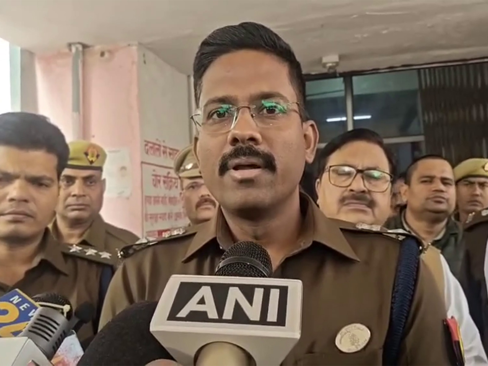 Superintendant of Police Mau, Elamaran G (Photo/ANI)