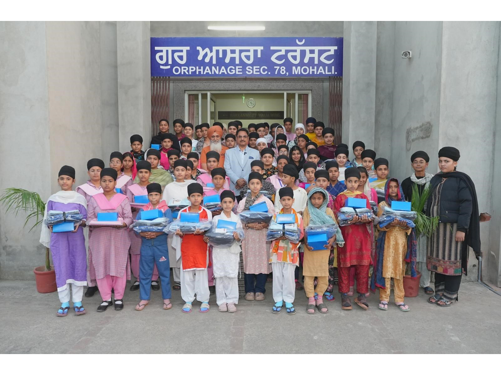 The Great NavBharat Mission Foundation Celebrates 'Joy of Childhood' at Gur Asra Trust on Children's Day