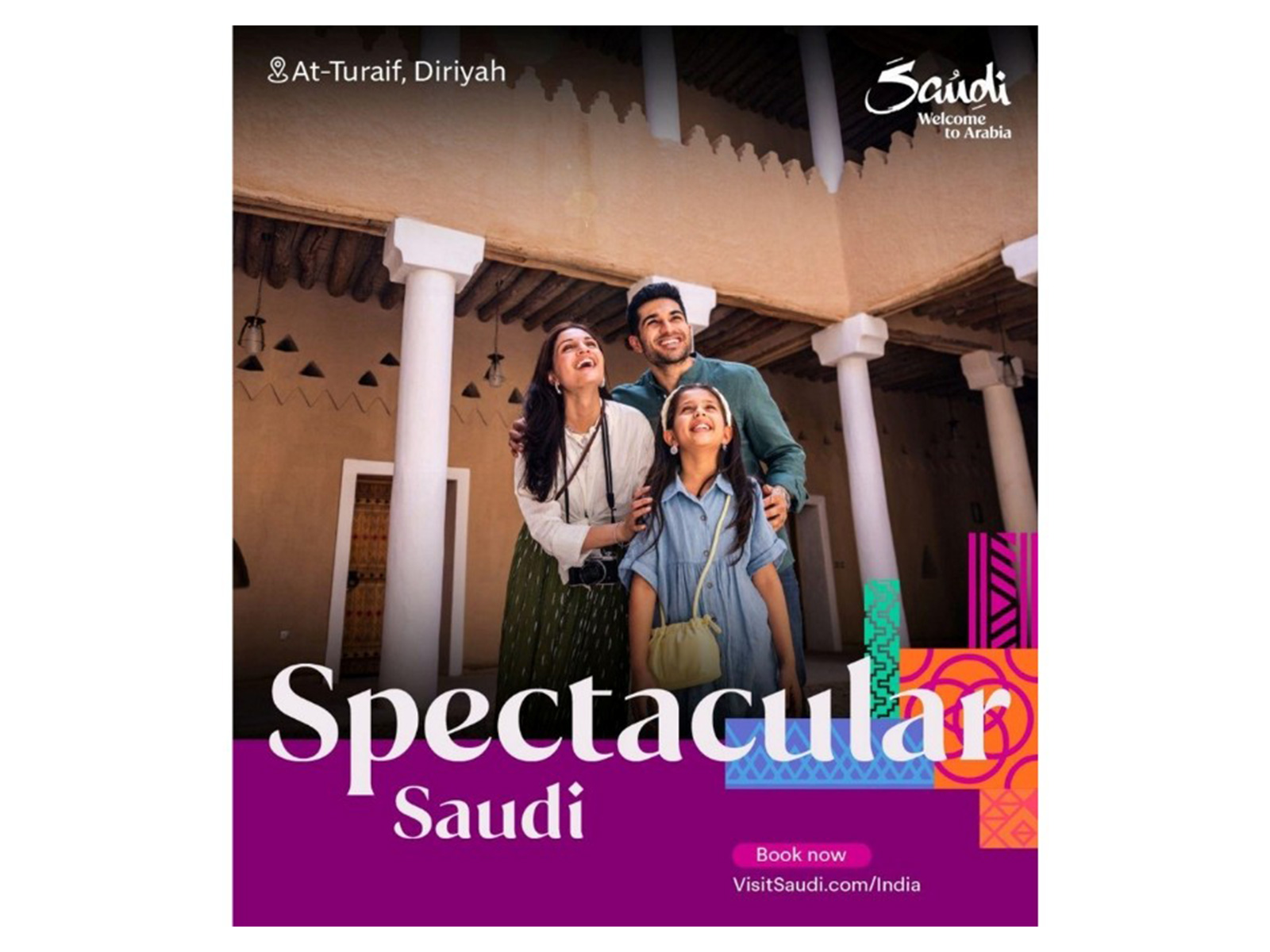 Spectacular Saudi Returns to India: Showcases Cultural Brilliance with Immersive Experiences, and Unbeatable Travel Offers Across 5 Cities