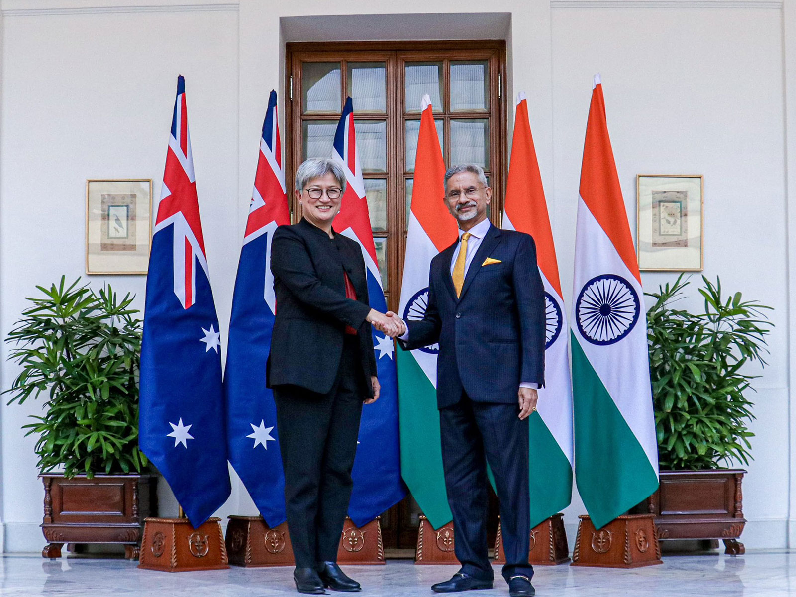 Australian Foreign Minister Penny Wong and EAM S Jaishankar (Photo/ X@DrSJaishankar)