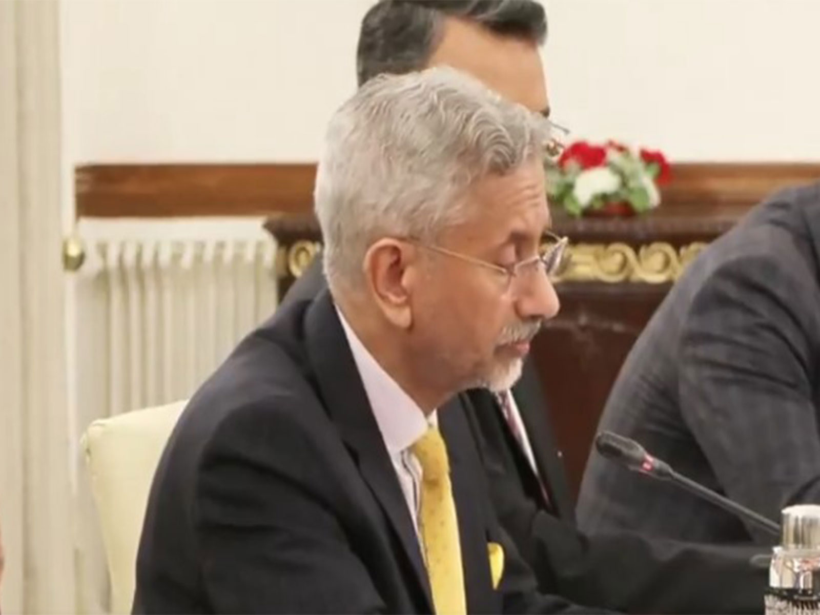 EAM Jaishankar speaking at the 6th India-Australia Foreign Ministers' Framework Dialogue (Photo/ X@DrSJaishankar)