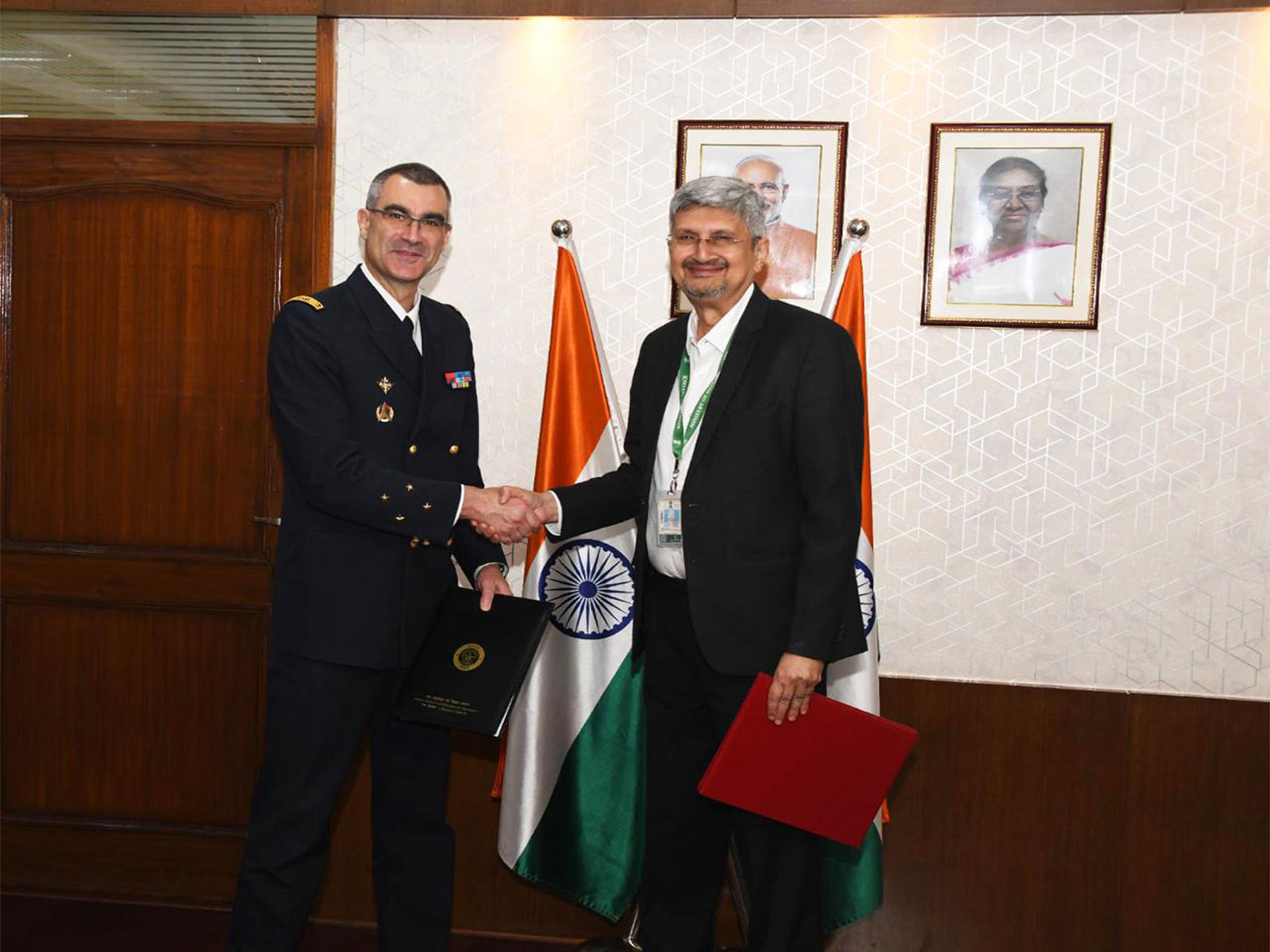 India and France ink Agreement (Photo/Ministry of Defence)