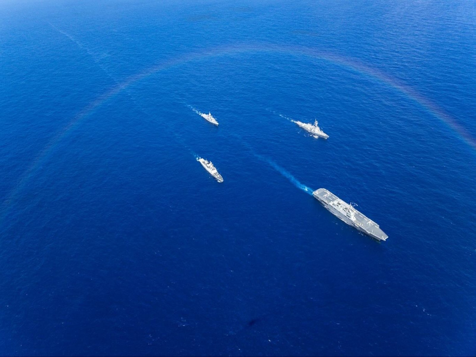 Exercise Malabar 2025 in Guam (Photo: X@US7thFleet)