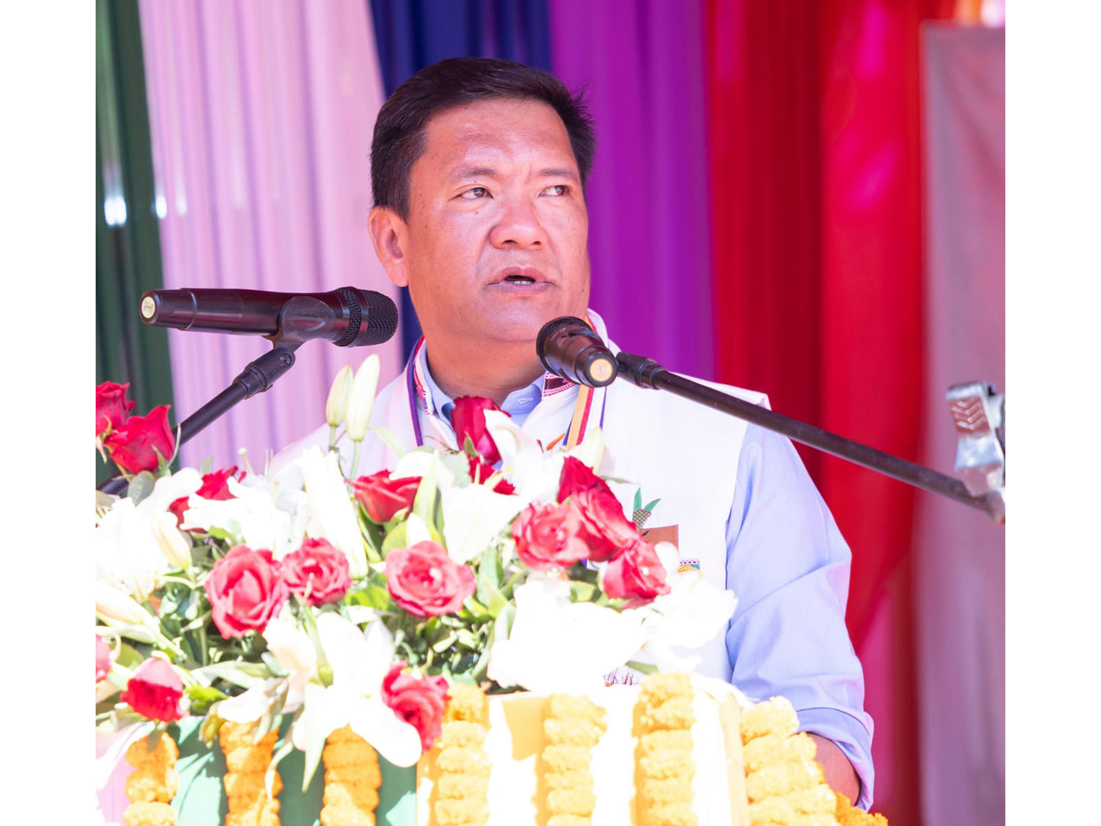 Arunachal Pradesh Chief Minister Pema Khandu (Photo/ANI)