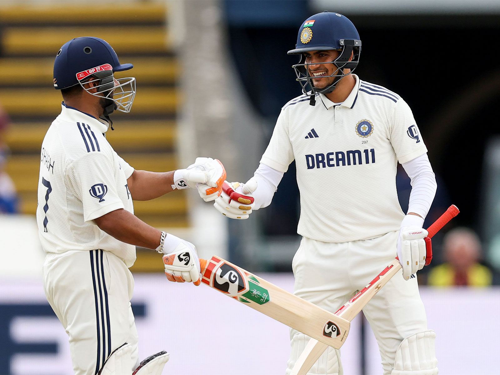 Rishabh Pant and Shubman Gill. (Photo: ANI)