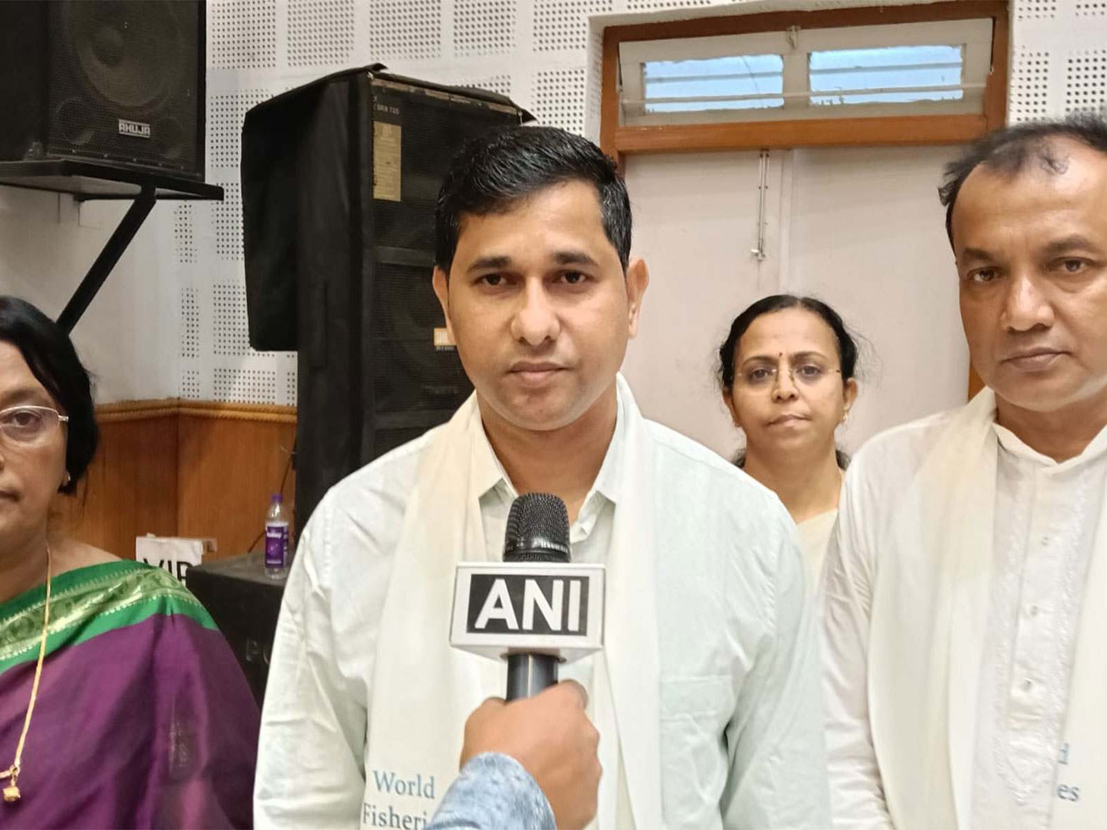 Tripura Fisheries Minister Sudhanshu Das (Photo/ANI)