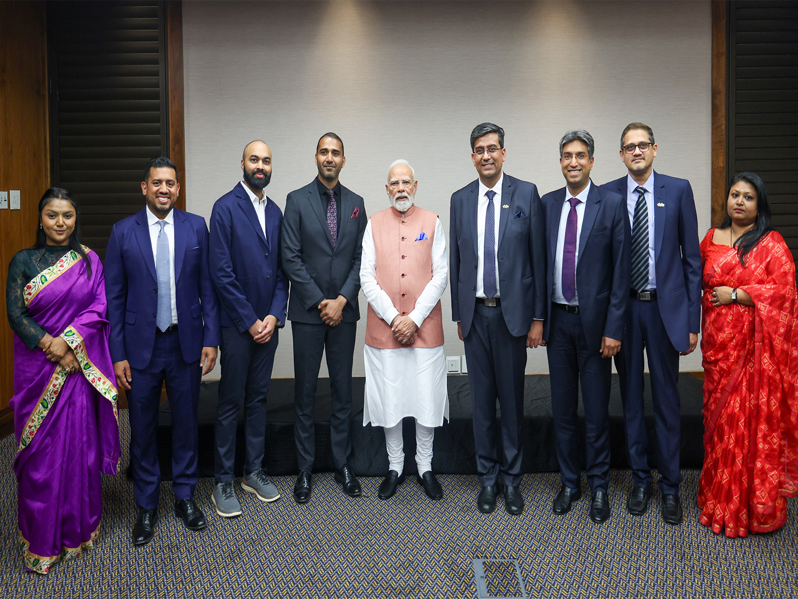 PM Modi meets Indian-origin tech entrepreneurs (Photo: @narendramodi/X)
