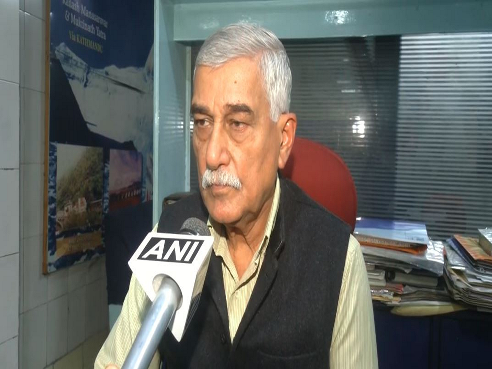 Captain Anil Gaur (Retd.) (Photo/ANI)