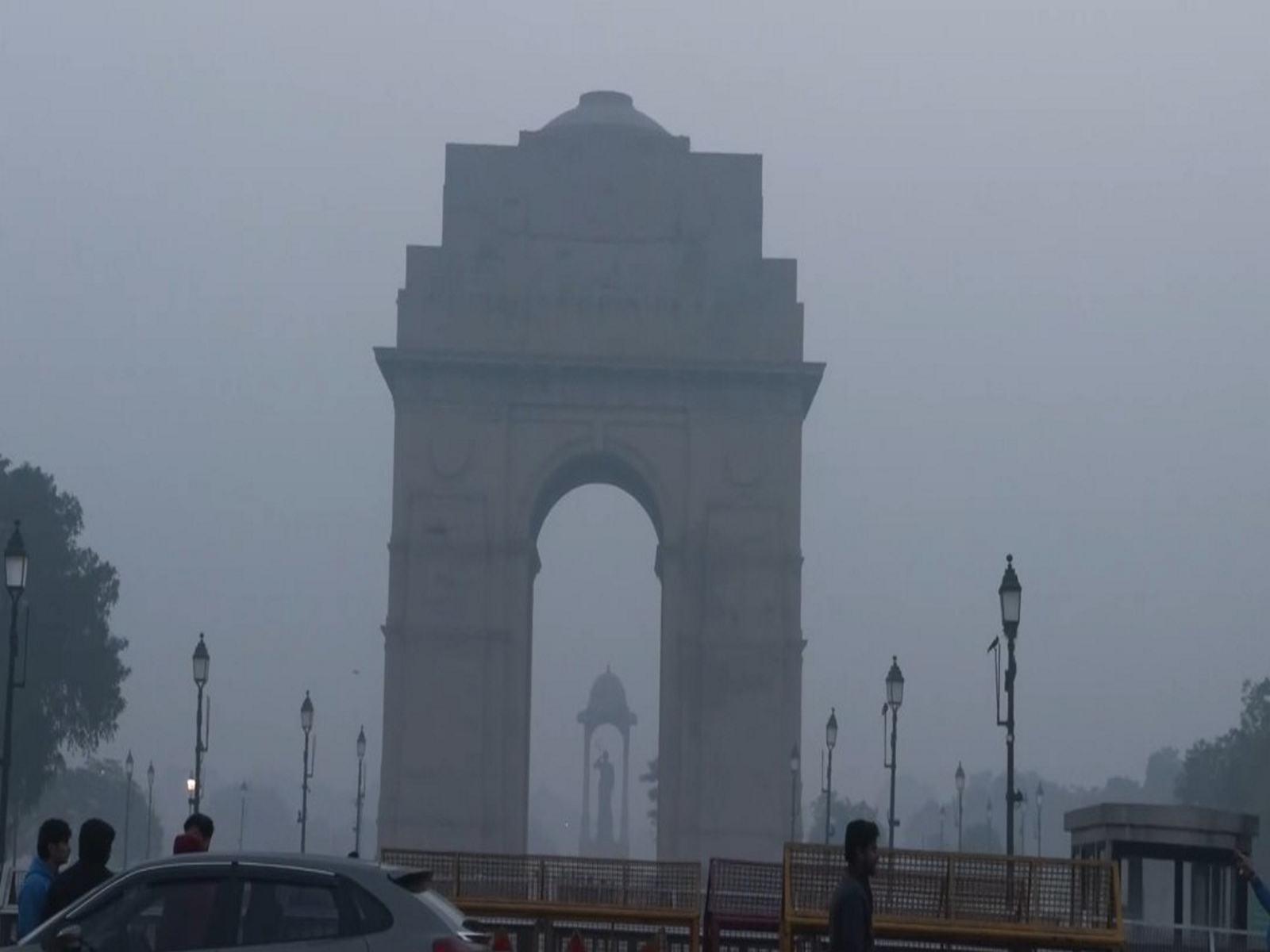 India Gate area (Photo/ANI)