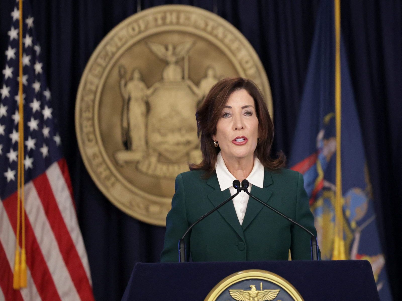 New York Governor Kathy Hochul (Photo/Reuters)