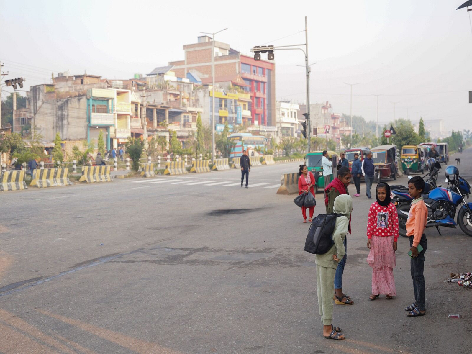 Normalcy returns to Simara in Nepal's Bara district after Gen-Z protests, with security remaining a major concern. (Photo/ANI)