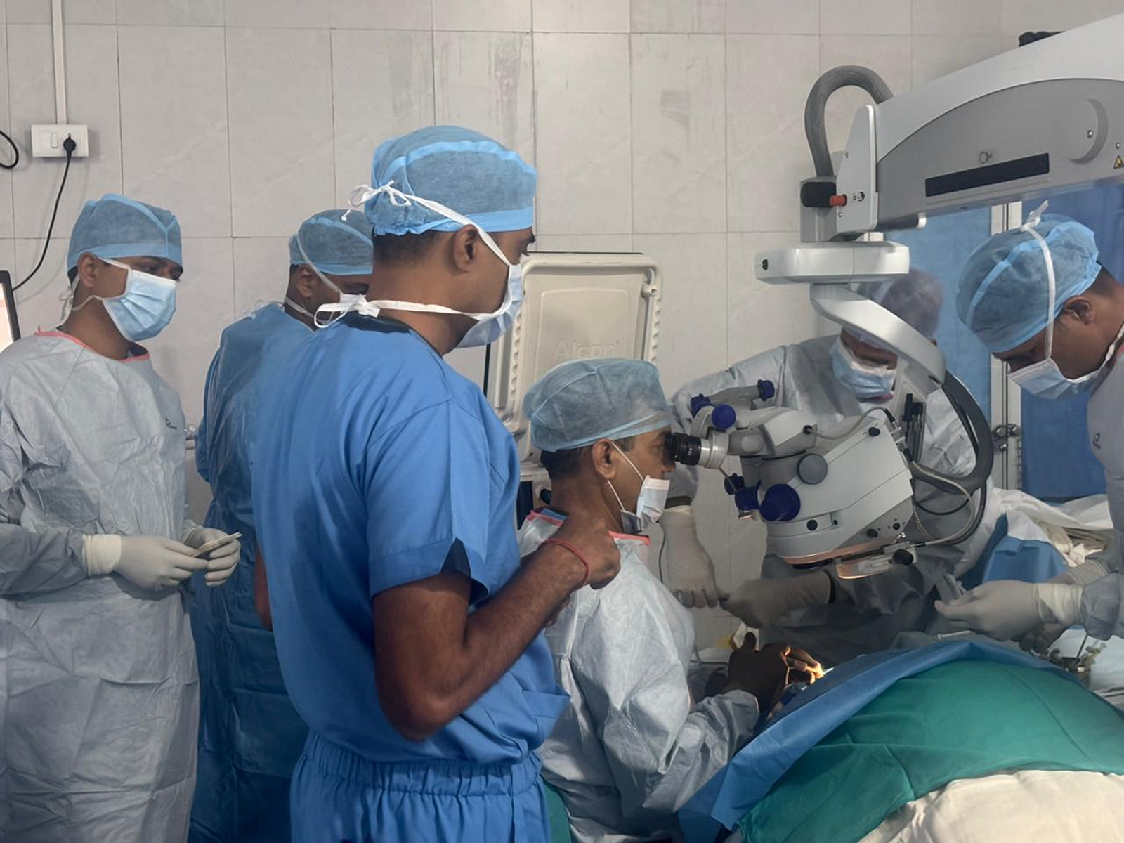 Advanced Surgical Eye Camp at Command Hospital Northern Command (Photo/ANI)