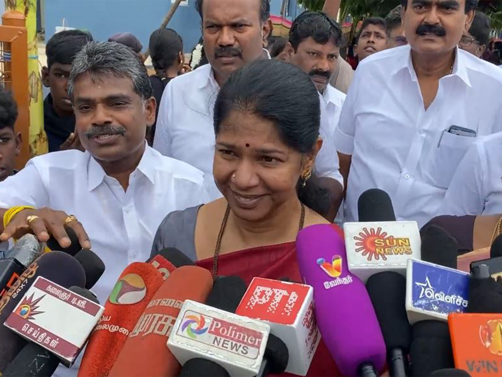 Thoothukudi MP Kanimozhi Karunanidhi (Photo/ANI)