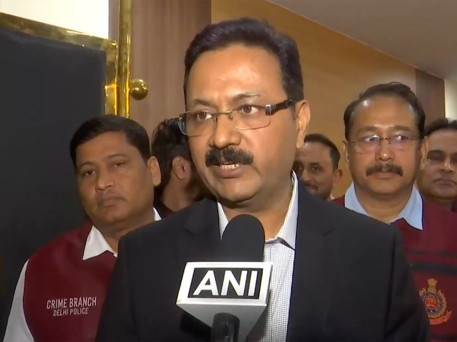 Sanjeev Yadav, DCP Crime Branch. (Photo/ANI)