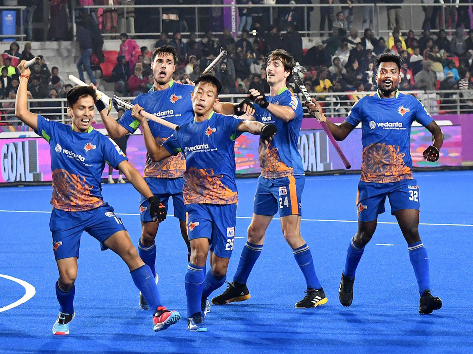 Vedanta Kalinga Lancers players (Photo: